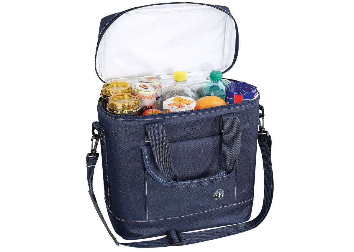 106558 DUNA moderní džínová termotaška 18 l CILIO 4